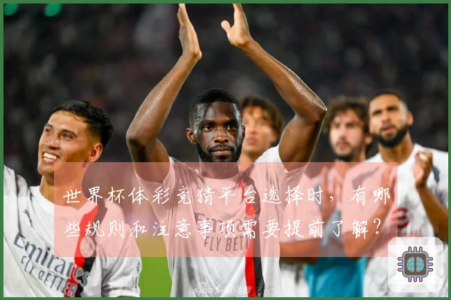 世界杯体彩竞猜平台选择时，有哪些规则和注意事项需要提前了解？