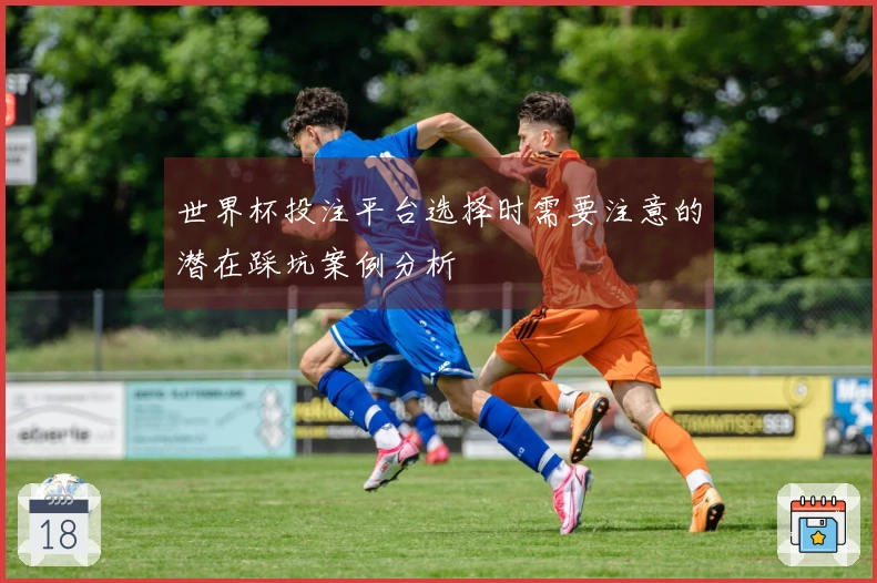 世界杯投注平台选择时需要注意的潜在踩坑案例分析